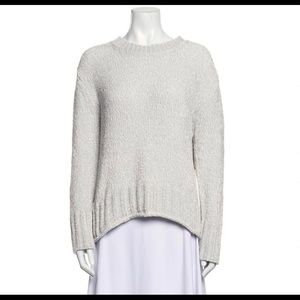 CYNTHIA ROWLEY Very Light Grey Sweater